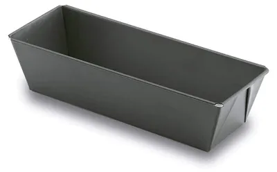 Tarteform 25 cm, rechteckig, Antihaftbeschichtung, schwarz