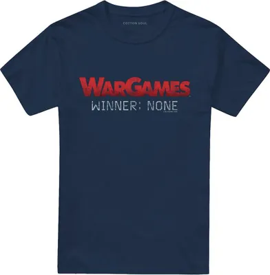 Obrázok produktu pre WarGames - Tričko "No Winners" pre mužov/dámy Uni TV23093 (M) (Navy)