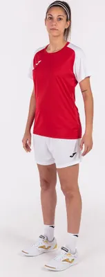 Produktbild von Joma Academy Iv Kurzarm-t-shirt Rot L Frau Rot L