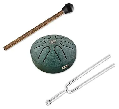Productafbeelding van Meinl Sonic Energy Mini-taaltrommel, 3 inch, A-majeur, met stemvork