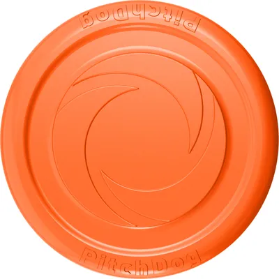 Produktbild von Frisbee für Hunde, Hundespielzeug, Gummi, Soft-Disc, interaktive Outdoor-Spielzeug, Hundeerziehung, Flying Disc, Soft, 24 cm, Orange
