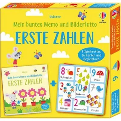 Image de Mein buntes Memo und Bilderlotto: Erste Zahlen