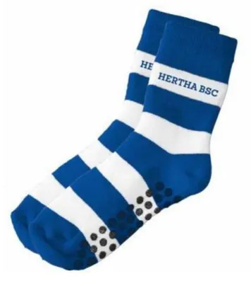 Produktbild von Hertha BSC Babysocken 1er Paar Gr. 25-28