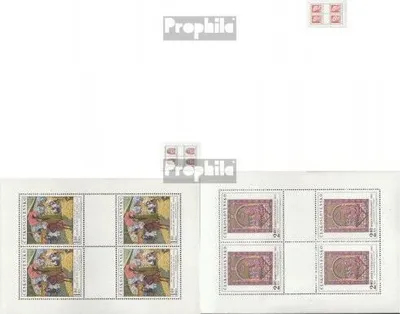 Produktbild von Briefmarken Tschechoslowakei 1970 Mi 1965Klb-1969Klb Kleinbögen (kompl.Ausg.) postfrisch Kunst