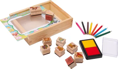 Produktbild von Stempel-Set Farmtiere