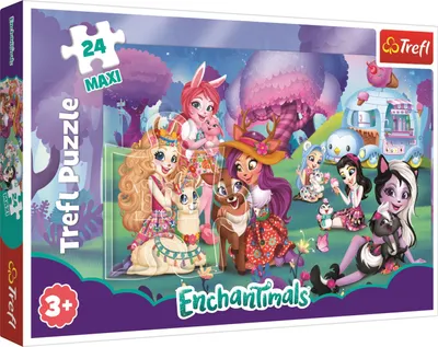 Zdjęcie produktu dla TREFL Puzzle MAXI 24 Wesoły Enchantimals 14315