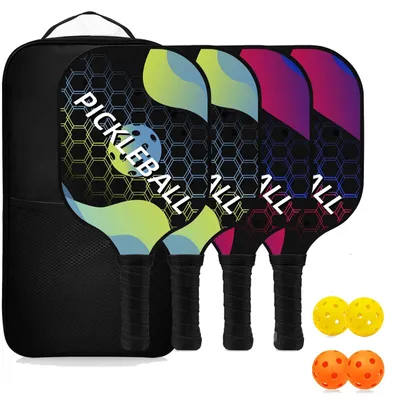 Productafbeelding van Pickleball Paddles Set met Draagtas en Ballen