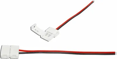 Obrázok produktu pre Konektor napájací pre LED pás 10mm s káblikmi