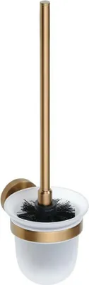 Obrázek produktu pro Závěsná WC štětka X-ROUND COPPER, matné sklo, matná měď