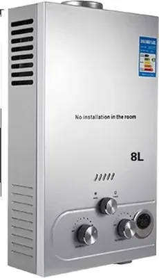 Produktbild von Warmwasserbereiter, Schnelles Heizen, Edelstahlkonstruktion, 8L