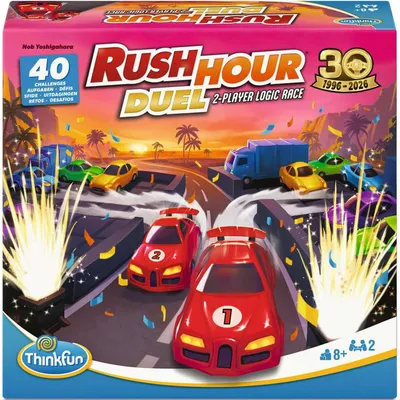 Image de Jeu familial Thinkfun : jeu de logique Rush Hour Duel 76686