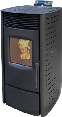Immagine prodotto di Nemaxx P9 stufa a pellet stufa a pellet 11kW stufa a legna riscaldamento stufa a pellet camino stufa a pellet riscaldamento camino stufa a pellet -nero- WiFi-Ready