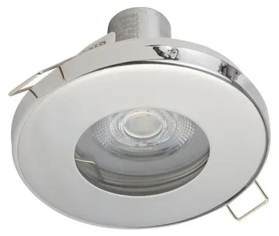 Obrázek produktu pro Zapuštěné bodové svítidlo kovové IP54/20 chrom GU10 kulaté
