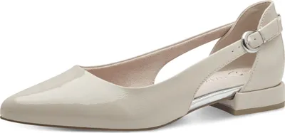 Image de Marco Tozzi Dames Classique ballerine 2-22114-42 crème