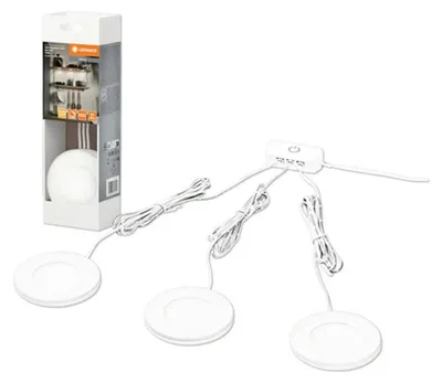 Produktbild von LED Unterbauleuchte Spot 8,5W 390 lm 3000 K Ø 7,5 cm Undercabinet Spot weiß