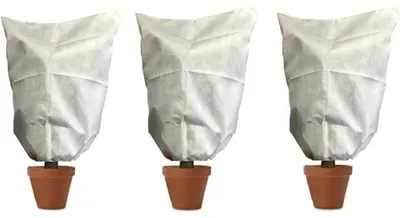 Produktbild von Winterschutz für Pflanzen Abdeckhaube Zelt 60 x 80cm Weiß 3 Stück