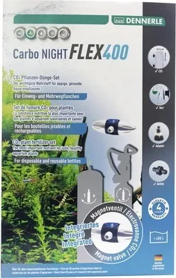 Image de Dennerle Carbo NIGHT Flex400 - Kit de fertilisation au CO2 pour aquariums jusqu'à 400 litres