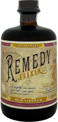 Immagine prodotto di Liquore di rum Remedy Elixir a base di rum panamense | 34 % vol | 0,7 l