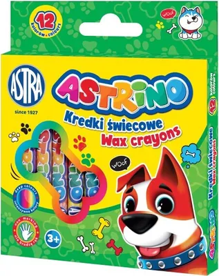 Immagine prodotto di Pastelli a candela 12 colori Astrino 8341