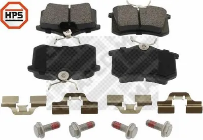 Produktbild von MAPCO Bremsbeläge Satz Hinten für VW Golf IV Schrägheck (1J1) 6492HPS