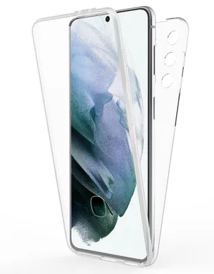 Zdjęcie produktu dla Etui na telefon NALIA 360 stopni do Samsung Galaxy S21, przezroczyste etui na telefon
