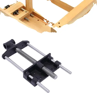 Produktbild von Holzschraubstock, 7 Zoll, Gusseisen, verstellbare Klemmkraft, nicht-metallkompatibel, schwer belastbar