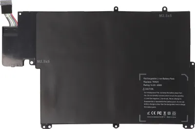Produktbild von Akku passend für Dell Vostro 3360, Li-Polymer, 14,8V, 3310mAh, 49Wh