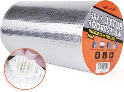 Produktbild von Famanu Abdichtungsband selbstklebend wasserdicht stark silber für Reparaturen - 5 x 40 m