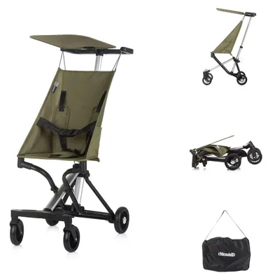 Produktbild von Chipolino Kinderwagen, Buggy Unique Aluminiumrahmen faltbar 3-Punkt-Gurt Tasche