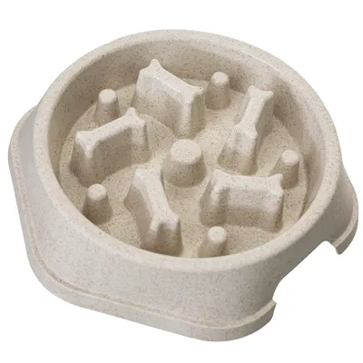 Produktbild von Anti-Schling-Napf für Hund & Katze 450 ml – Slow Feeder Futternapf mit rutschfestem Boden, für Trocken- & Nassfutter