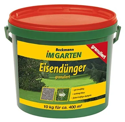 Produktbild von Beckmann granulierter Eisendünger im Eimer 10 kg (1 x 10 kg Eimer)