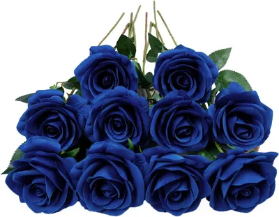 Produktbild von Kunstblumen Brautstrauss, 10 Blumen, 9,5 cm Durchmesser, 54 cm Länge, für Hochzeit