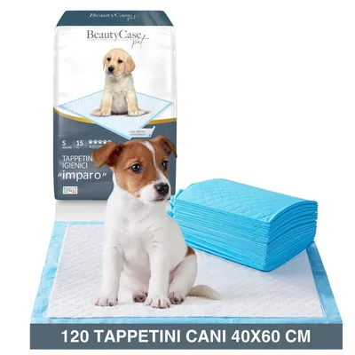 Immagine prodotto di Beauty Case Tappettini Assorbenti 40x60cm - Traversine Igieniche Cani e Gatti - Assorbenza 5/5 - 120pz