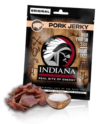 Produktbild von Indiana Pork Jerky 10 x 25g (Display)