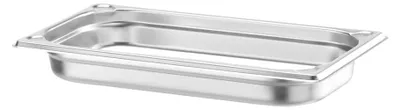 Produktbild von HENDI Gastronorm Behälter 1/3  40 mm Edelstahl         Kitchen Line