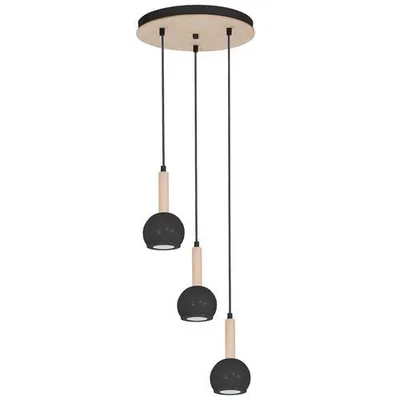 Produktbild von Deckenleuchte Bolle 3 Palfon Schwarz Deckenlampe