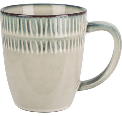 Produktbild von Steingut Becher mit 360ml Fassungsvermögen, 9x10,2cm