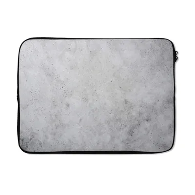 Produktbild von MuchoWow® Laptop Hülle 13 Zoll Wand - Weiß - Grau Laptoptasche - Laptophülle - Sleeve - Rundumschutz