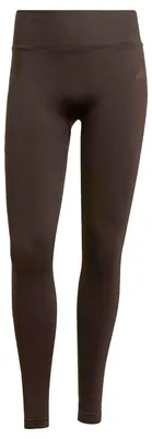 Productafbeelding van adidas dames trainingsbroek Essentials Knit Scrunch 1/1, kleur: Aurora Coffee