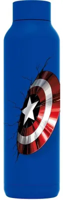 Immagine prodotto di Quokka, borraccia Captain America, colore blu, taglia unica