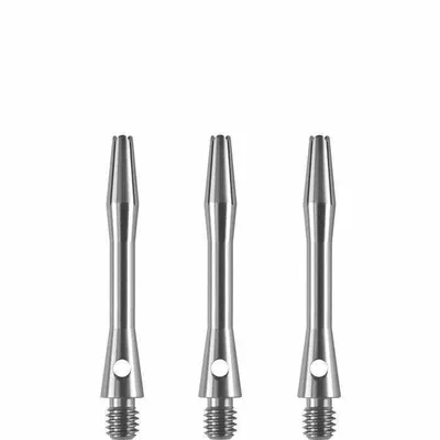 Produktbild von Designa | Aluminium Dartschäfte | Short 35mm | Silber | 1 Set