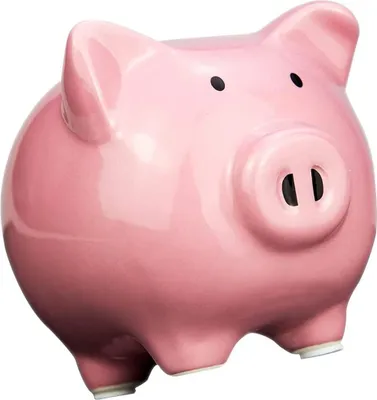 Produktbild von Sparschwein aus Keramik, niedliche Spardose, Geldspardose, Geburtstagsdeko für Mädchen und Jungen – Rosa