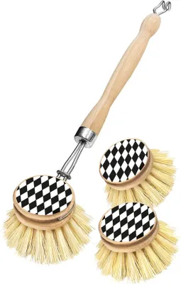 Produktbild von Peggy Perfect Spülbürstenset Harlekin 1 Bürste komplett + 2 Ersatzbürsten