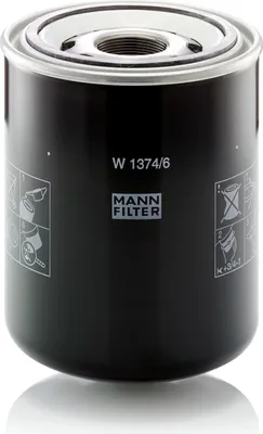 Produktbild von Filter, Arbeitshydraulik MANN-FILTER W 1374/6