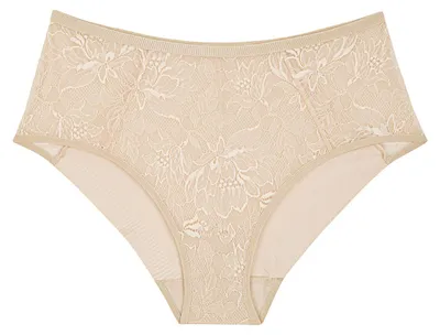 Produktbild von Triumph Damen-Slips in Vanille, Amourette Charm Maxi-Spitzenslip, Größe 44