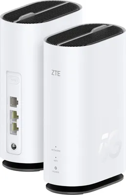 Produktbild von ZTE G5C, Wi-Fi 6 (802.11ax), Dual-Band (2,4 GHz/5 GHz), Ethernet/LAN, 5G, Weiß, Tabletop-Router