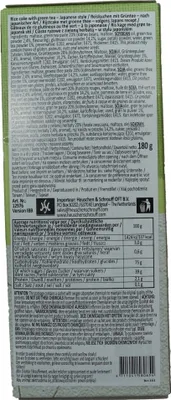 Produktbild von SSWYC Grüntee Reiskuchen Mochi Rolle