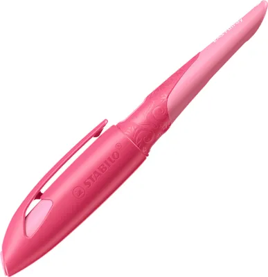 Produktbild von STABILO Füllhalter EASYbirdy 3D Wildlife L rosa M für Linkshänder