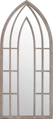 Produktbild von vidaXL Gartenspiegel Sand 70x30 cm Eisen