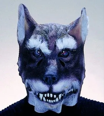 Produktbild von Vollkopfmaske Wolf Karneval Fasching Maske neu